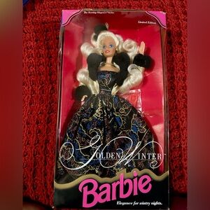 Barbie Limited Edition Golden Winter 1993